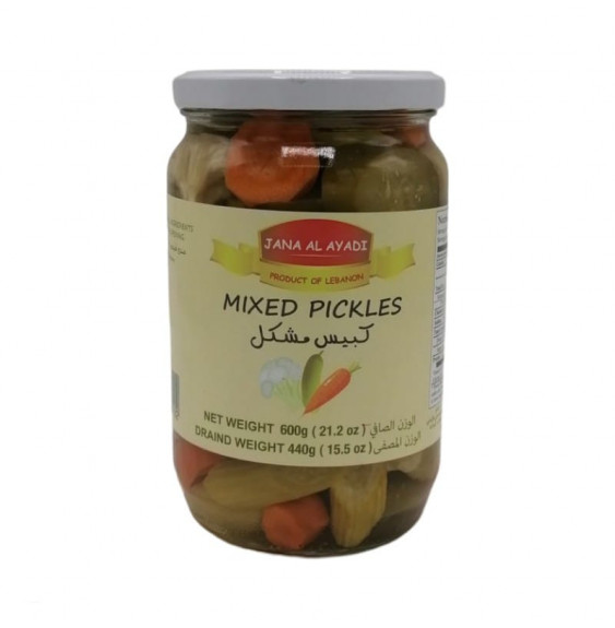 Mixed pickles 600g