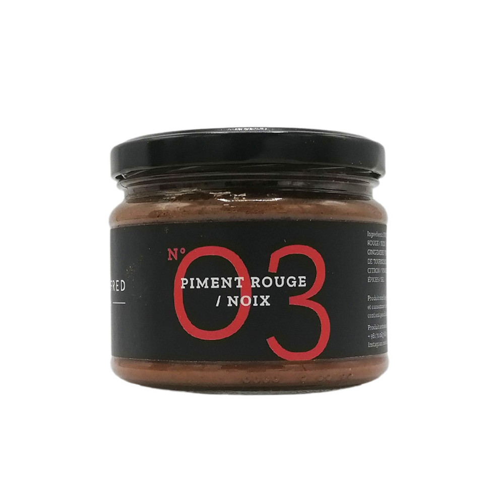 Spread N03: Red Pepper Spread with Walnuts 225g