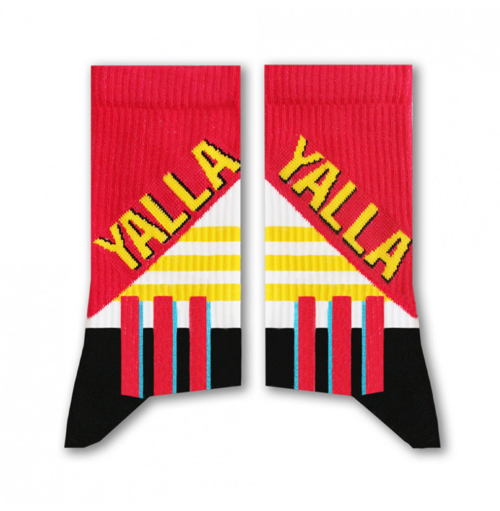 Yalla Sport pink socks (36-40)