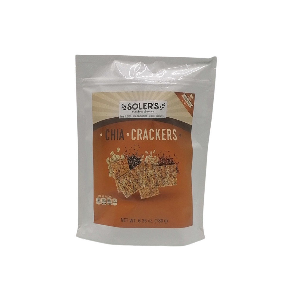 Chia crackers 180g