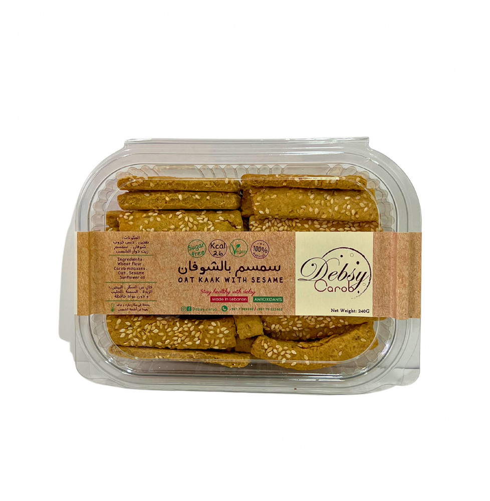 Sesame Oat Sticks (Vegan) 240g