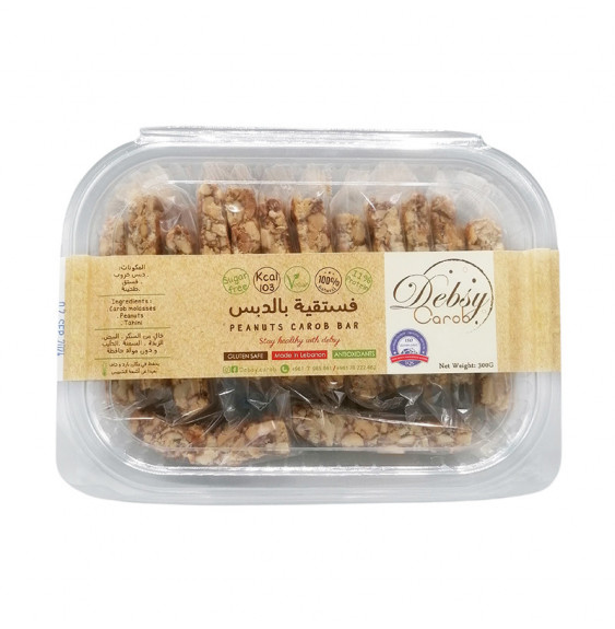 Peanuts Carob bar 300g