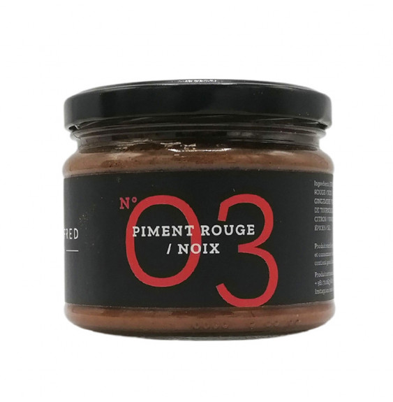 Spread N03: Red Pepper Spread with Walnuts 225g