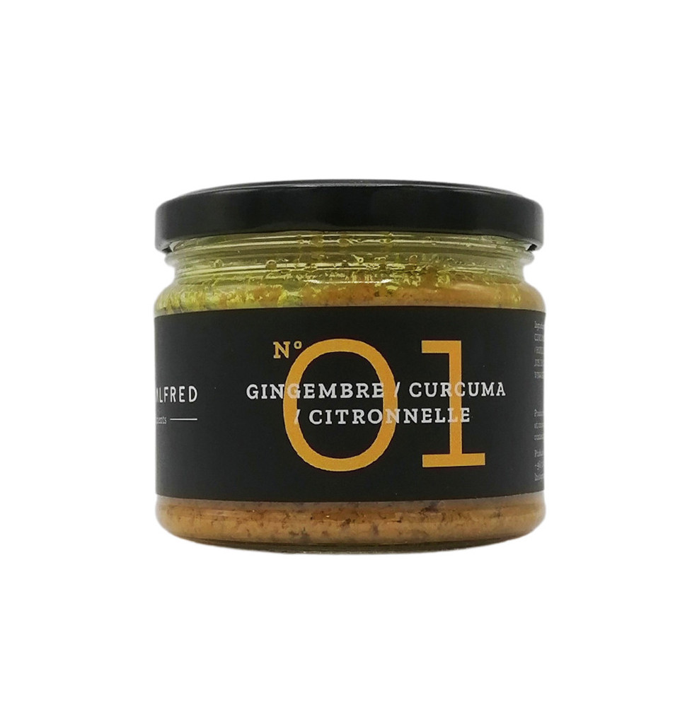 Spread N01: Ginger-Turmeric-Lemongrass  225g