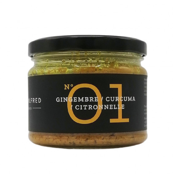 Spread N01: Ginger-Turmeric-Lemongrass  225g