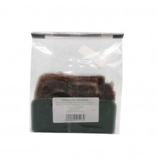 Dark chocolate with almond crackers gluten free 150g