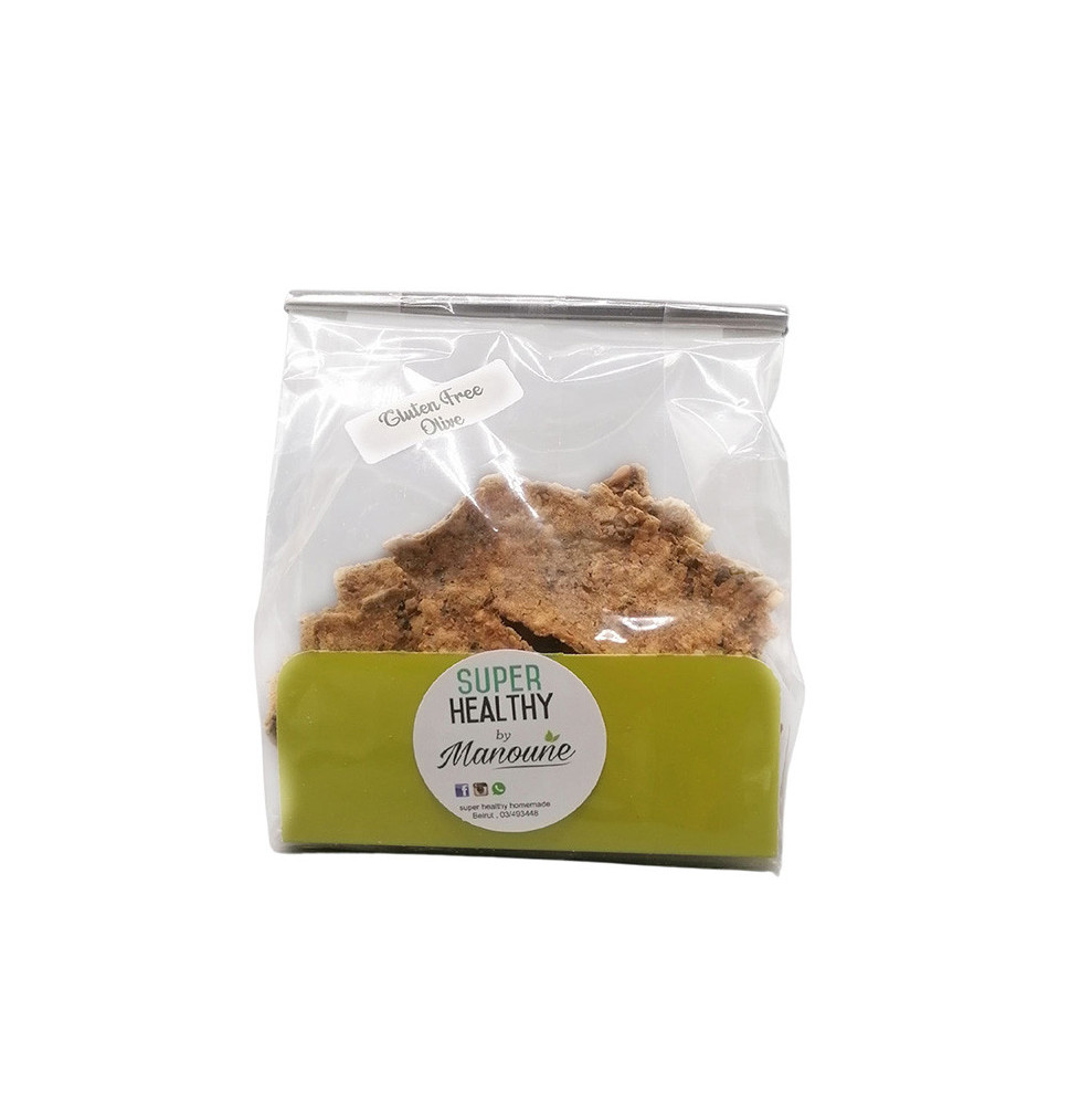 Olive crackers gluten free 150g