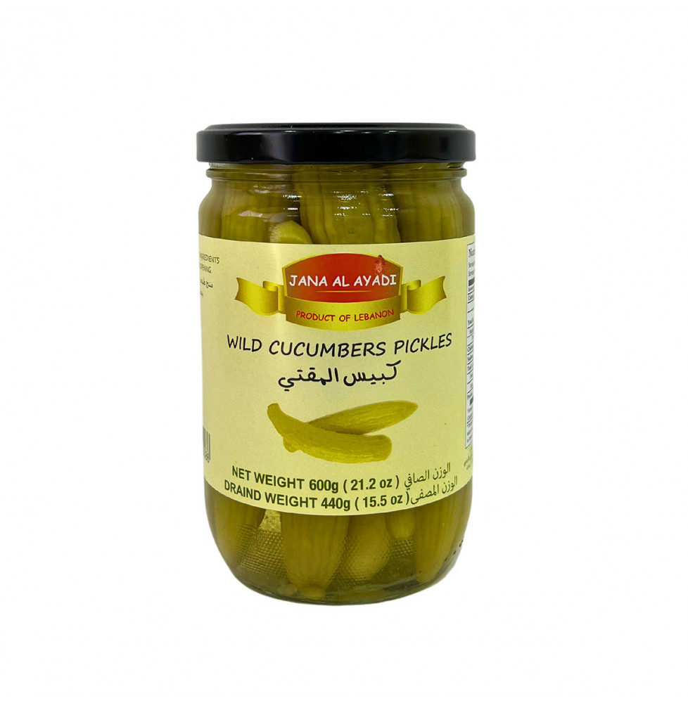 Wild Cucumber Pickles 600g