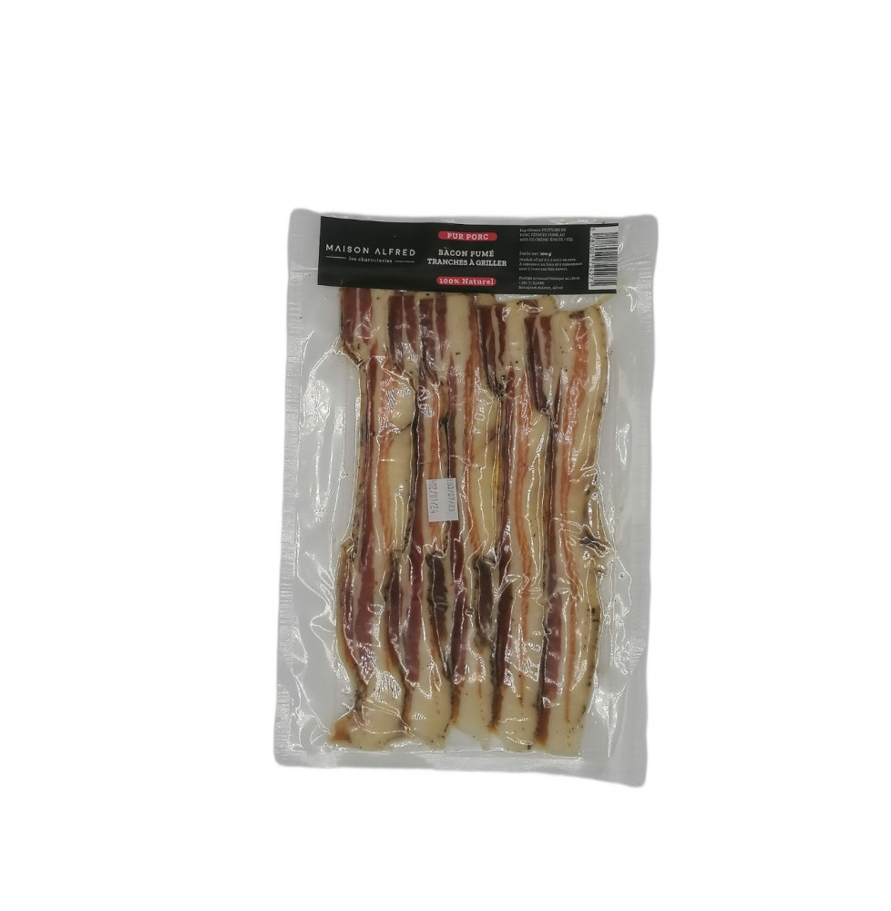 Bacon - tranches a griller 100g